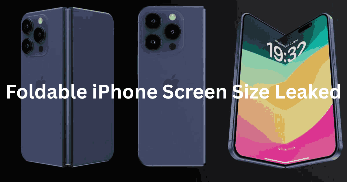 Foldable iPhone