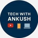 Tech with Ankush Footer Logo