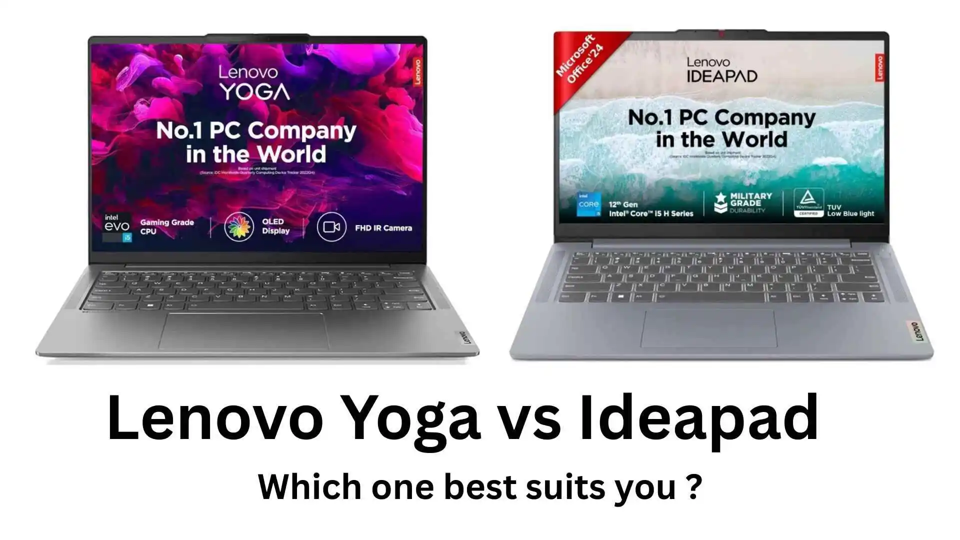 Lenovo Yoga vs Ideapad